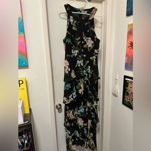 Tommy Hilfiger black floral Maxi Dress